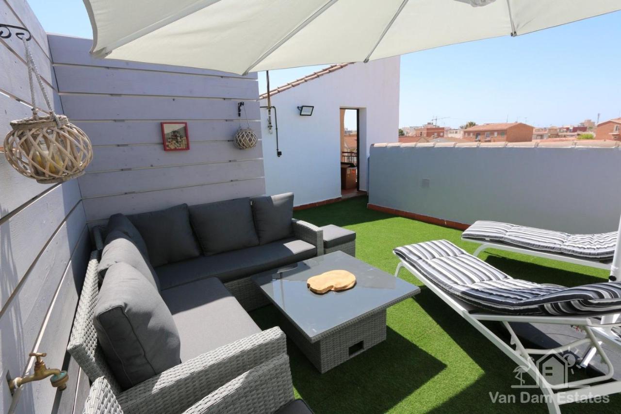 Casa Feliz - Penthouse In San Pedro Del Pinatar 100M From Shops & 500M From Beach & Boulevard Exteriör bild